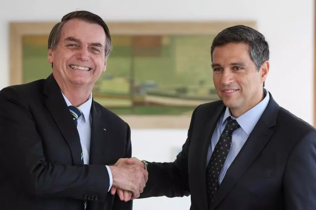 O ex-presidente Jair Bolsonaro e Campos Neto. Foto: reprodução