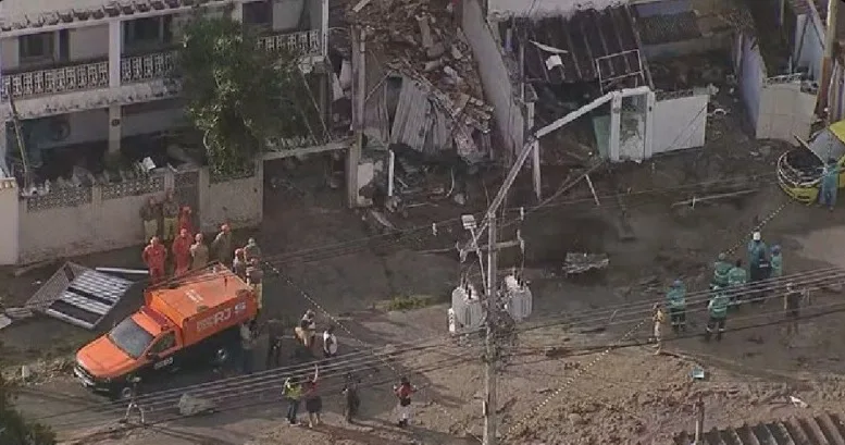 Tubulação se rompe e idosa morre soterrada