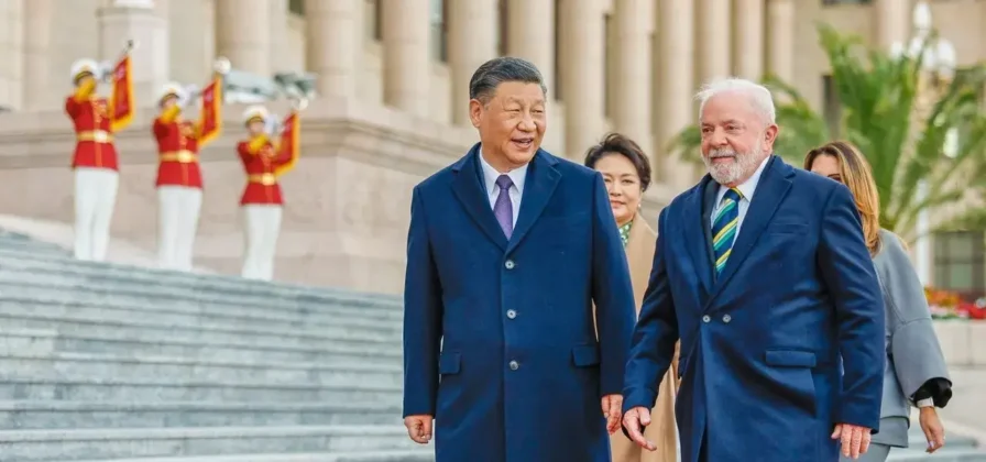 Lula e Xi Jinping