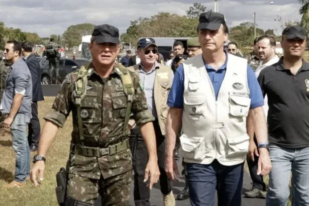 General Mário Fernandes e Jair Bolsonaro - Foto: Reprodução