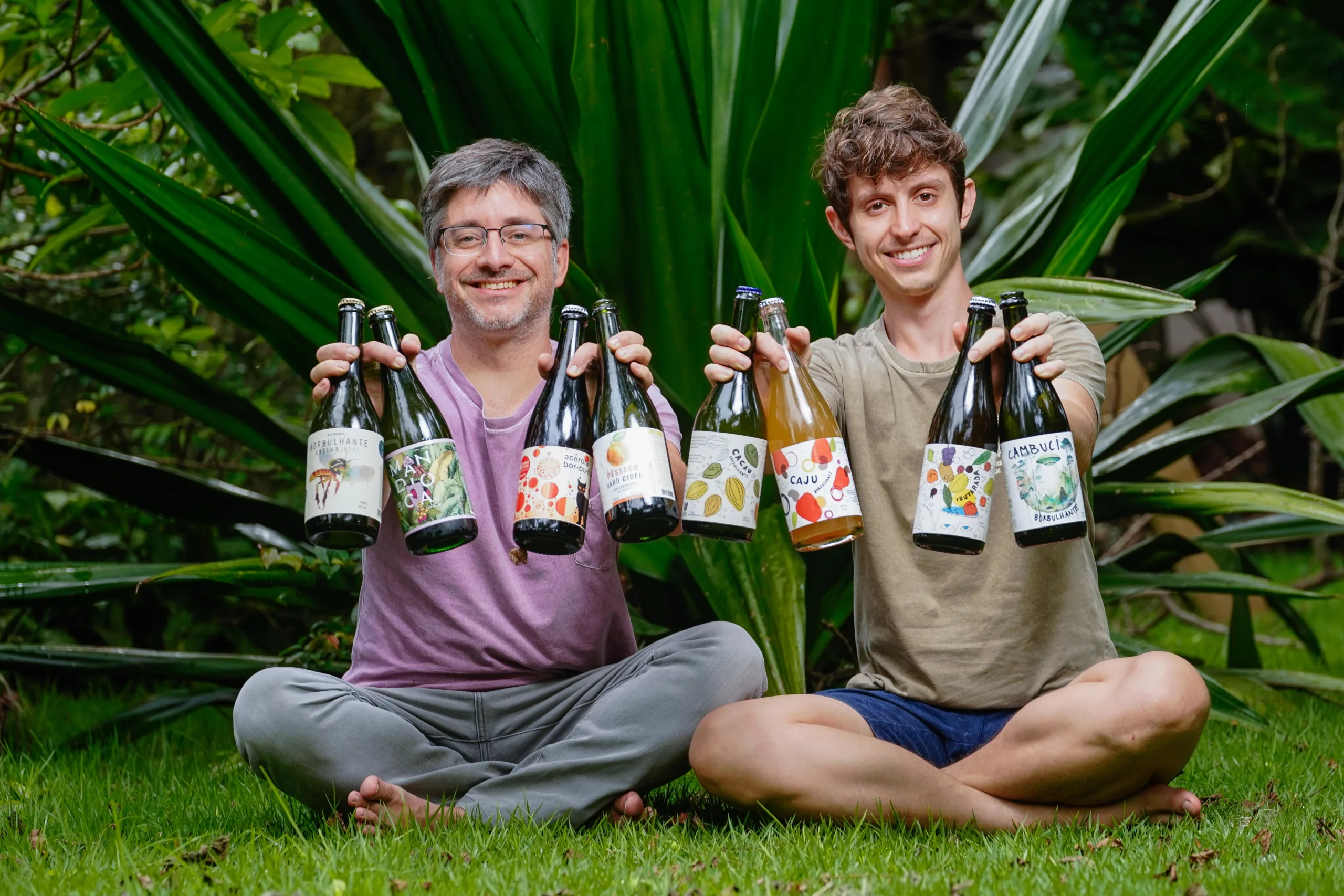 Fernando e Leo da Cia dos Fermentados - Borbu Bar - Foto: Divulgação