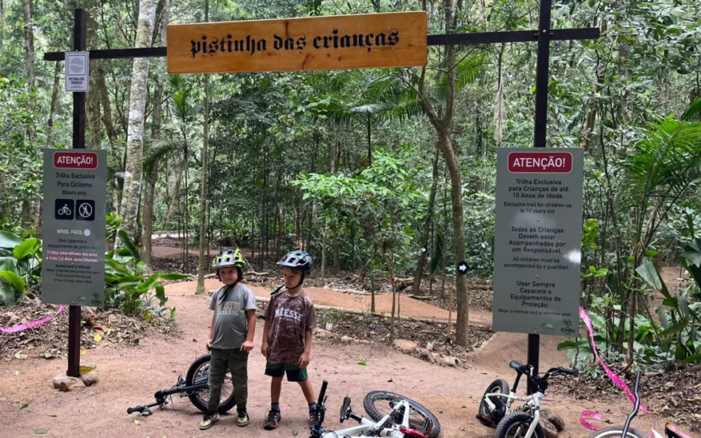 Parque Nacional da Tijuca inaugura trilha infantil de mountain bike | Divulgação