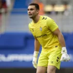 Daniel Fuzato em ação pelo Eibar — Foto: Ion Alcoba Beitia/Getty Images