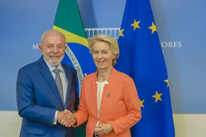 Nova York (NY), 23/09/2024 - Presidente da República, Luiz Inácio Lula da Silva, durante encontro bilateral com a presidente da Comissão Europeia, Ursula von der Leyen, na Missão Permanente do Brasil junto às Nações Unidas. Foto: Ricardo Stuckert/PR