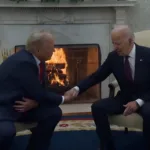 Presidente Joe Biden recebe o Presidente eleito Donald Trump. Biden disse: "Parabéns. Ansioso por uma transição tranquila... Bem-vindo de volta." Presidente eleito Trump: "A política é difícil e em muitos casos não é um mundo agradável, mas é um mundo agradável hoje. Agradeço muito isso.". Foto: RS/Fotos Públicas