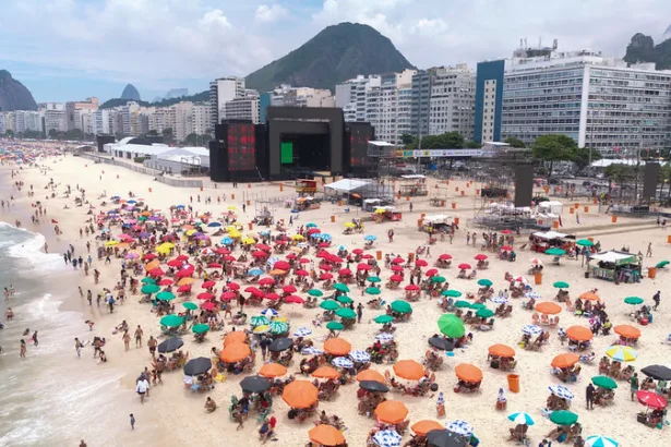 Réveillon 2025 Montagem - Copacabana - Palco Rio - Foto: Ary Kaye / Riotur