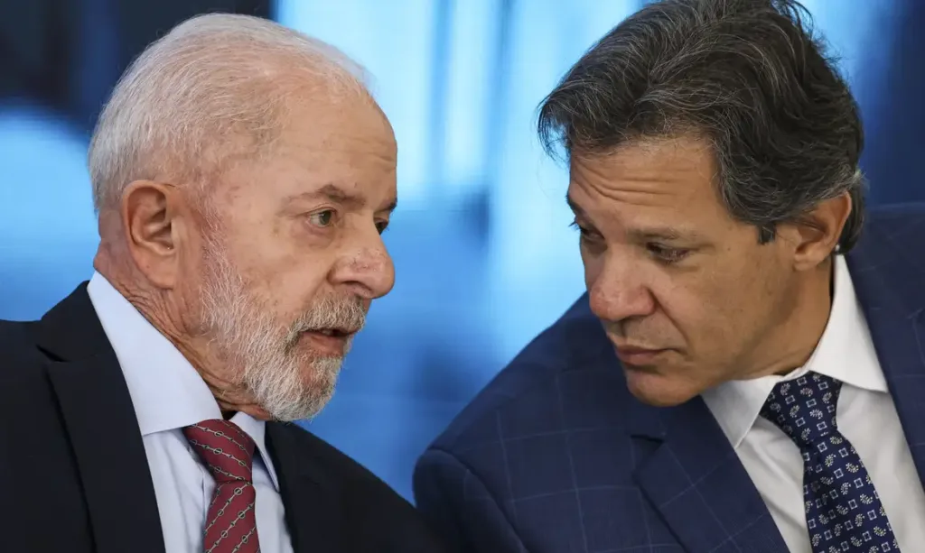 Lula e Haddad: o presidente que o ministro como vice em 2026. Foto: reprodução
