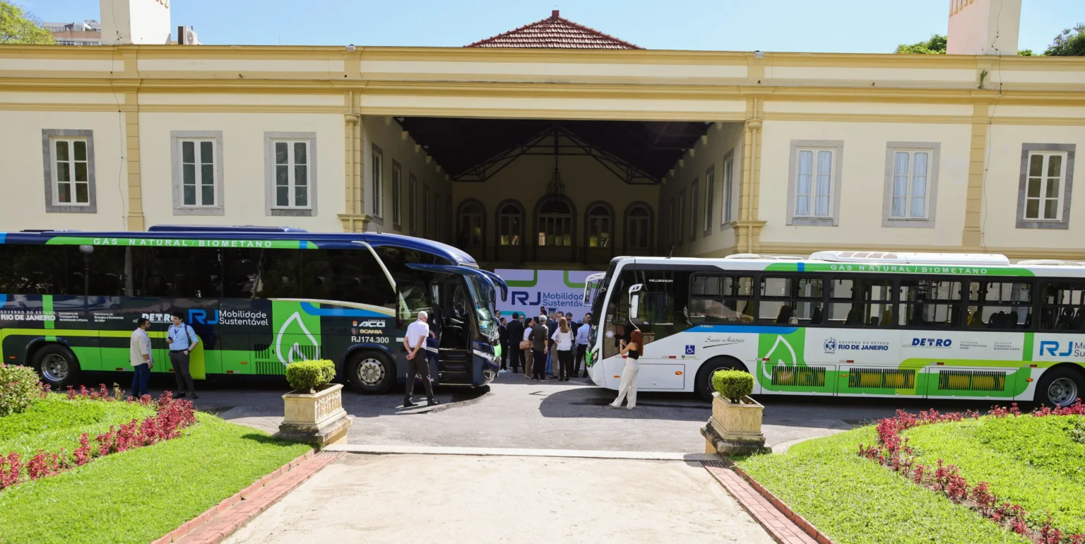 Parceria entre as secretarias de Transporte e de Energia e Economia do Mar e o Departamento de Transportes Rodoviários (Detro-RJ), RJ Mobilidade Sustentável tem como objetivo reduzir as emissões de gases de efeito estufa na mobilidade urbana. (Marcelo Regua)