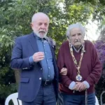 Lula e Pepe Mujica no Uruguai (Foto: Reprodução/X)