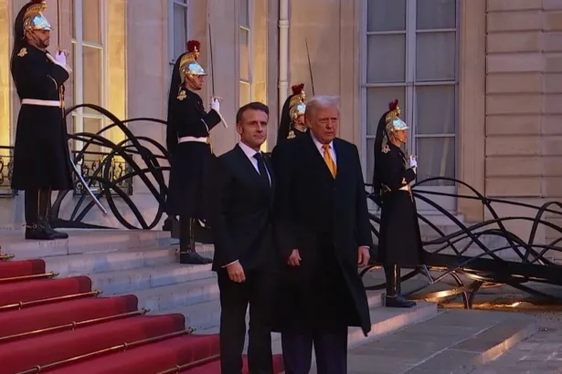 Cerimônia de reabertura da Notre-Dame: Trump chegou ao Eliseu e foi recebido por Macron