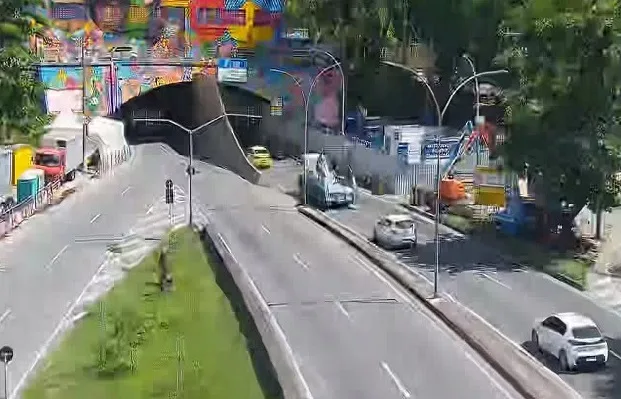 Túnel Santa Bárbara terá sentido Santo Cristo fechado diariamente, das 23h às 5h30, para obras da Light - Divulgação/ Prefeitura do Rio