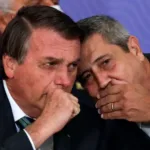 Jair Bolsonaro e o general Walter Braga Netto. Foto: reprodução