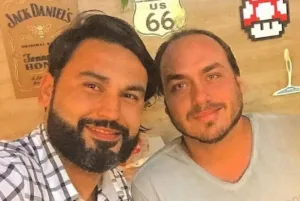 Os primos de extrema-direita Léo Índio e Carluxo. Foto: reprodução