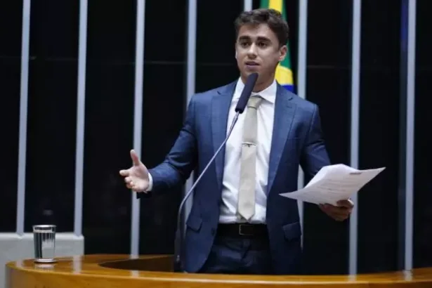 Deputado federal Nikolas Ferreira (PL-MG). Foto: Pablo Valadares/Câmara dos Deputados