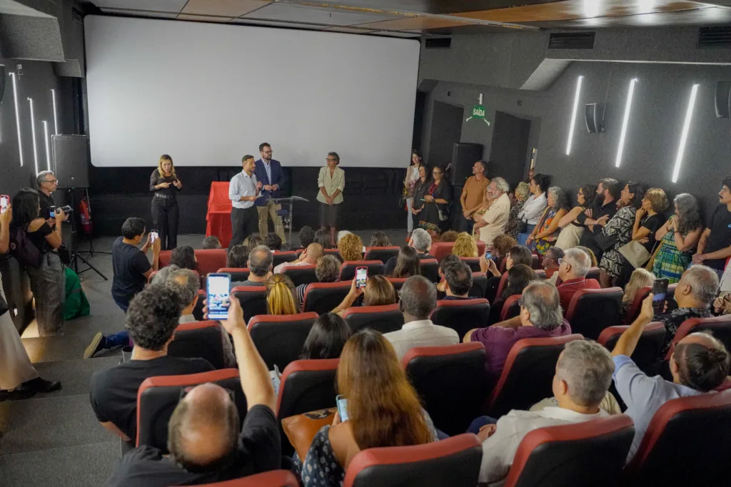 ​CineCarioca José Wilker é inaugurado em Laranjeiras com homenagem ao ator - Foto: Samuel Barcelos