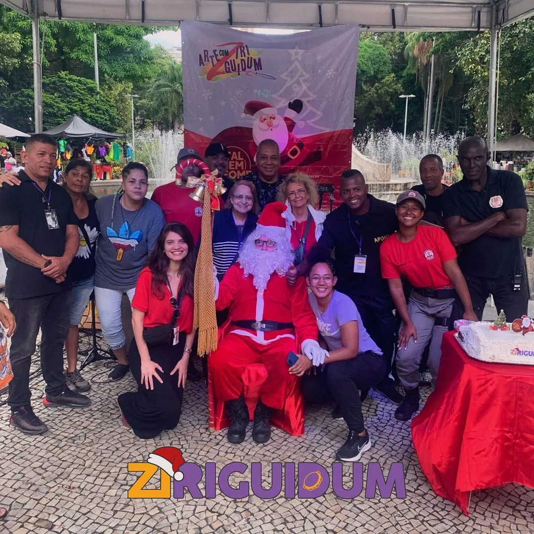 Mãos dadas contra a fome neste Natal - Ação da campanha Natal Sem Fome de 2024 será no Largo do Machado