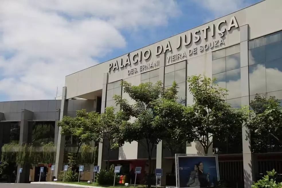 O Palácio da Justiça, prédio do Tribunal de Justiça de Mato Grosso (TJ-MT), em Cuiabá. Foto: Divulgação