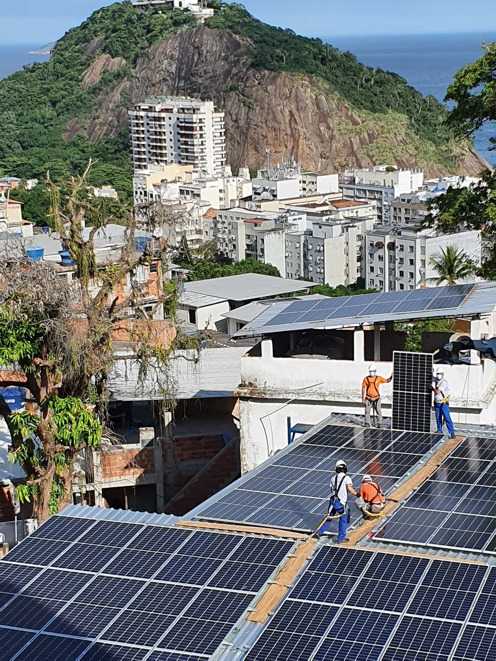 Morro da Babilônia, no Rio de Janeiro — Foto: Divulgação/Revolusolar