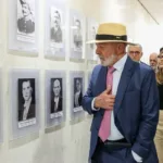 Lula na galeria de ex-presidentes do Palácio do Planalto. Foto: José Cruz/Agência Brasil