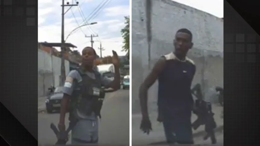 Motorista entra por engano em comunidade e é aterrorizado por bandidos. Foto: Reprodução/Redes Sociais