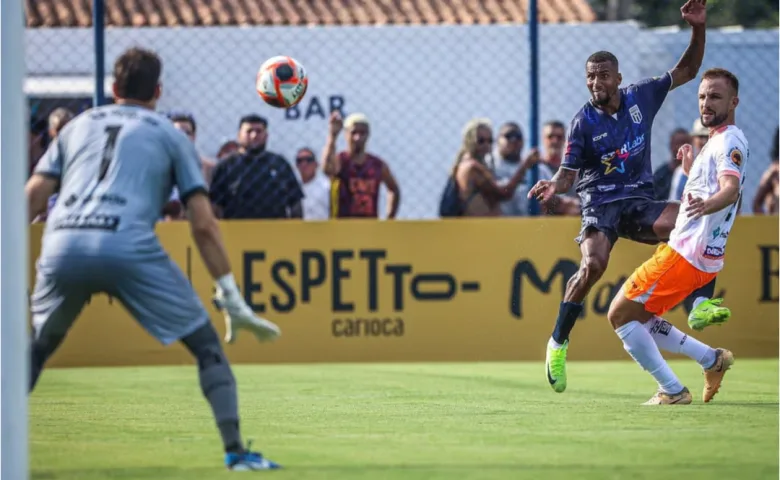 Maricá derrotou o Nova Iguaçu por 2 a 0 (Crédito: Bruno Maia/MFC)