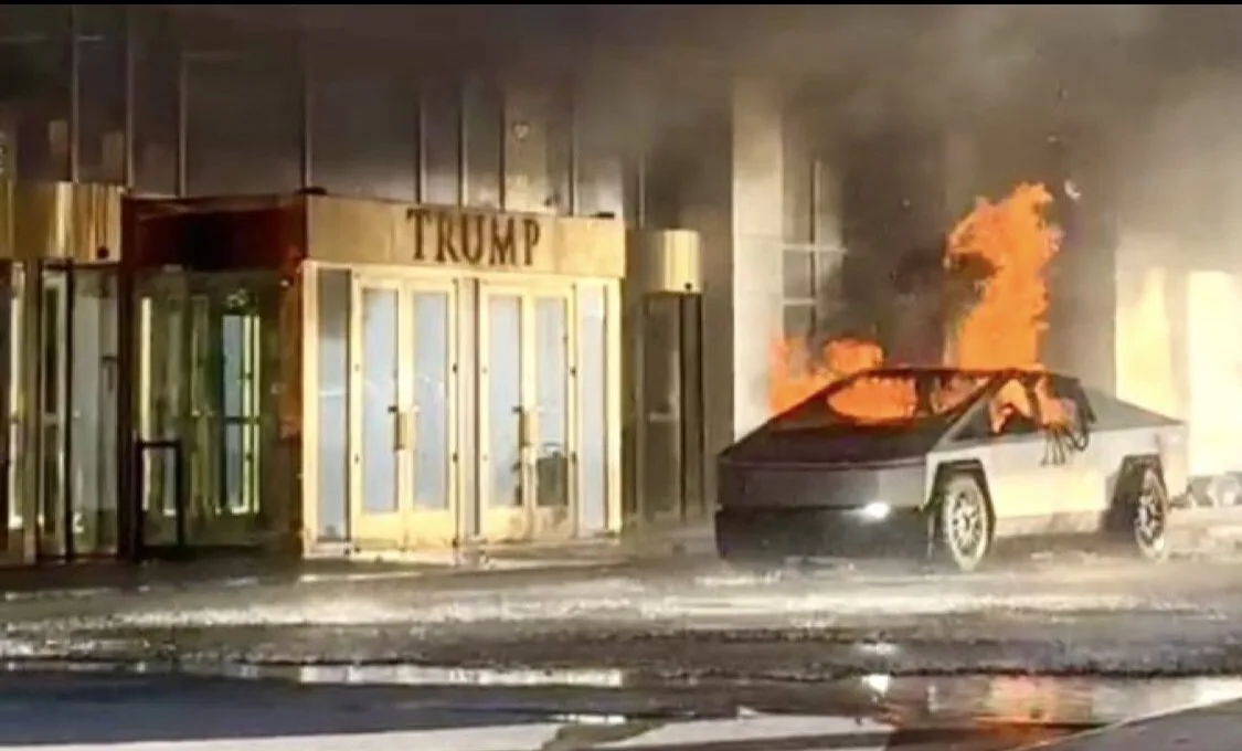 Cybertruck explode em frente ao Trump Hotel, em Las Vegas. Tesla investiga causas do incidente que deixou uma pessoa morta e outras feridas.