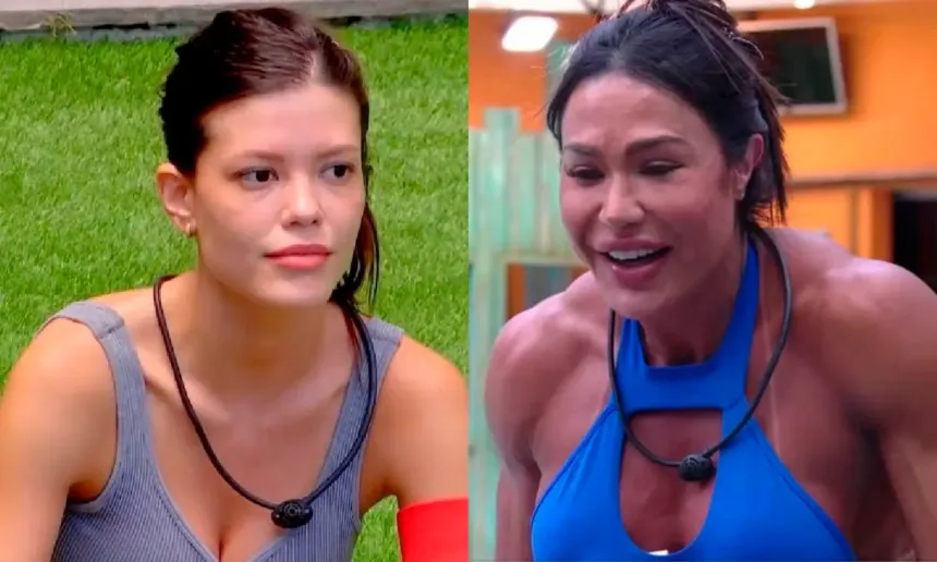 Vitória Strada e a Gracyanne Barbosa revelaram o desejo de terem um vibrador na casa do BBB. Foto: reprodução