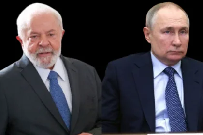 Lula e Vladimir Putin - Reprodução