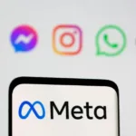 Logo da Meta, empresa responsável pelo Facebook, Instagram e WhatsApp – Foto: Reprodução