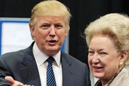 Donaldo Trump, presidente dos EUA e Mary Anne Trump, mãe do presidente, que morreu aos 88 anos em 2000 | Foto: Reprodução