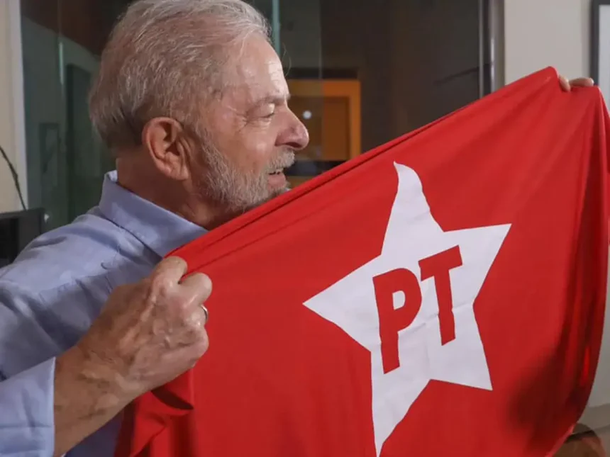 Lula, presidente do Brasil, é um dos fundadores do PT. Foto: reprodução