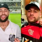 Neymar se diz torcedor do Santos, mas já demonstrou carinho pelo Flamengo. Foto: reprodução