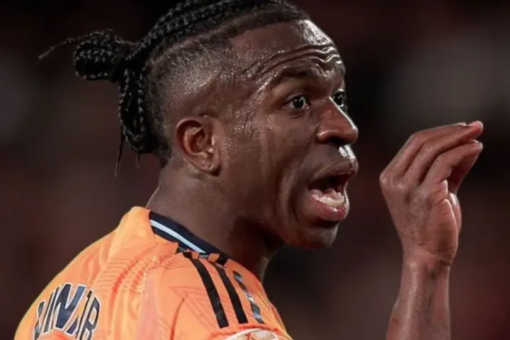 Vinícius Júnior em campo pelo Real Madrid – Reprodução/Redes Sociais