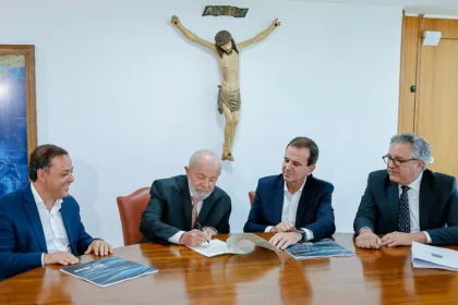 Lula se reuniu com prefeitos do Rio e Niterói - Foto: Ricardo Stuckert