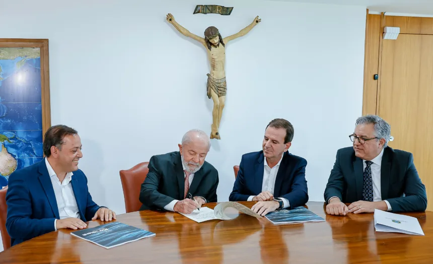 Lula se reuniu com prefeitos do Rio e Niterói - Foto: Ricardo Stuckert